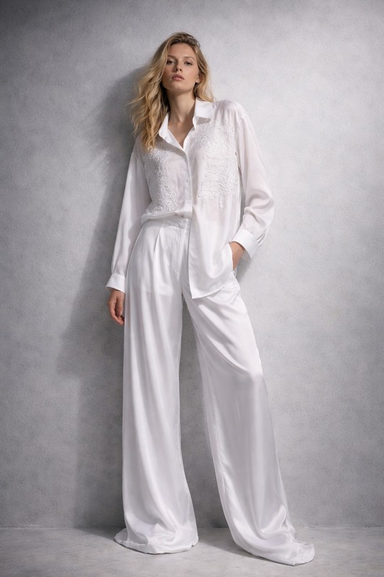 Ensembles Femme Jaune clair Osley - Mochy EC7571 Efashion Paris