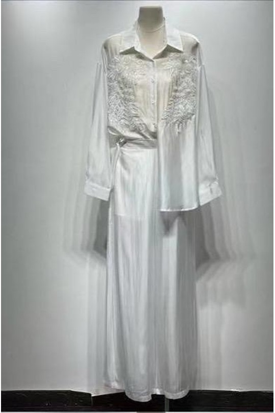 Ensembles Femme Jaune clair Osley - Mochy EC7571 Efashion Paris