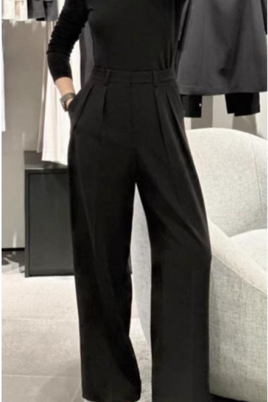 Pantalons Femme Noir Osley - Mochy P2625 Efashion Paris