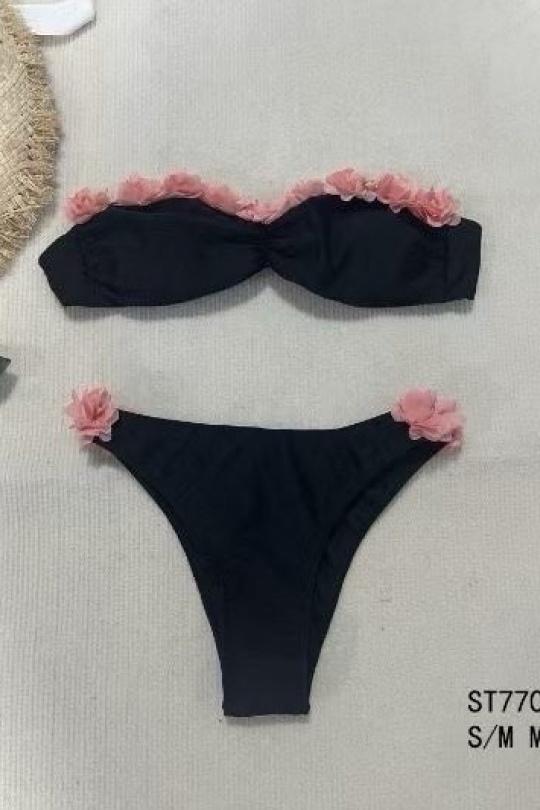 Deux pièces Femme Noir Osley - Mochy ST7707 Efashion Paris