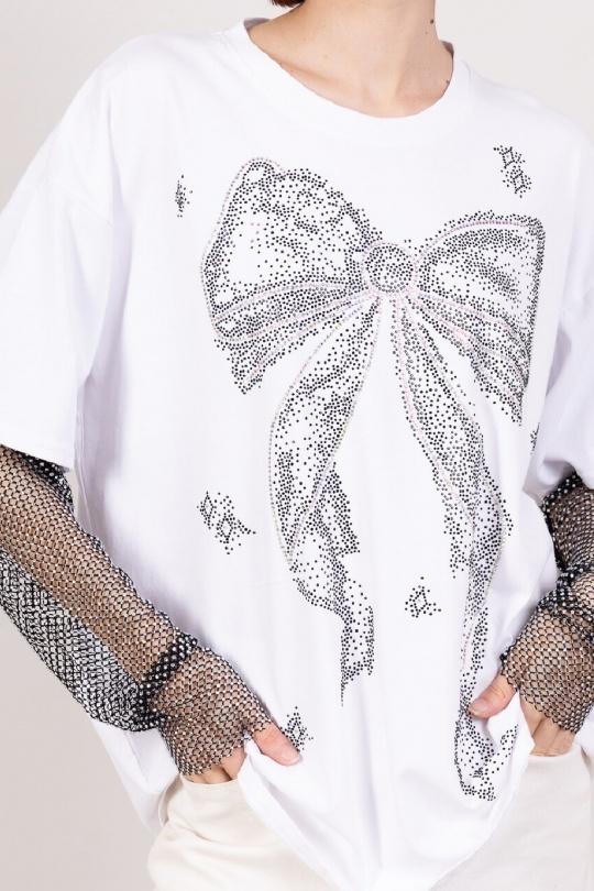 T-shirts Donna White Osley - Mochy H4968-1 Efashion Paris