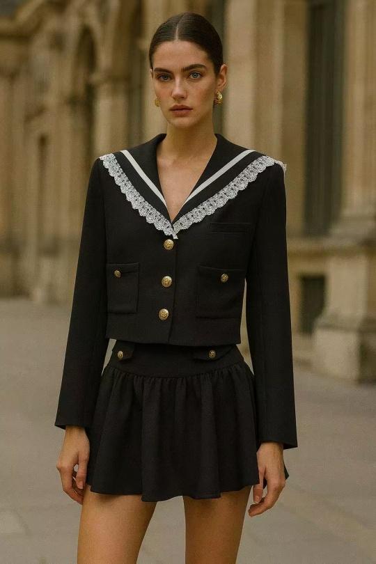 Ensembles Femme Noir Osley - Mochy EC7310 Efashion Paris