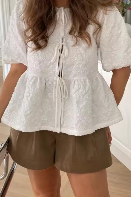 Tops Femme Beige Osley - Mochy H10819 Efashion Paris