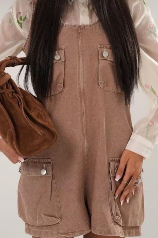 Combinaisons Femme Choco Osley - Mochy CB10956 Efashion Paris