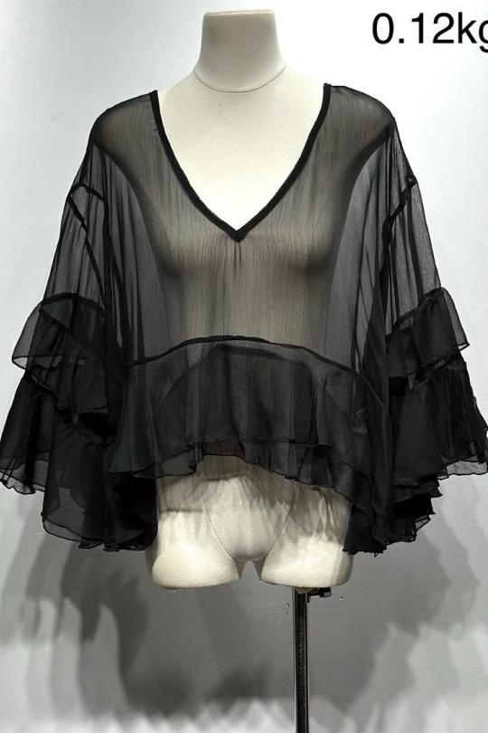 Blouses Femme Noir Osley - Mochy H10723 Efashion Paris