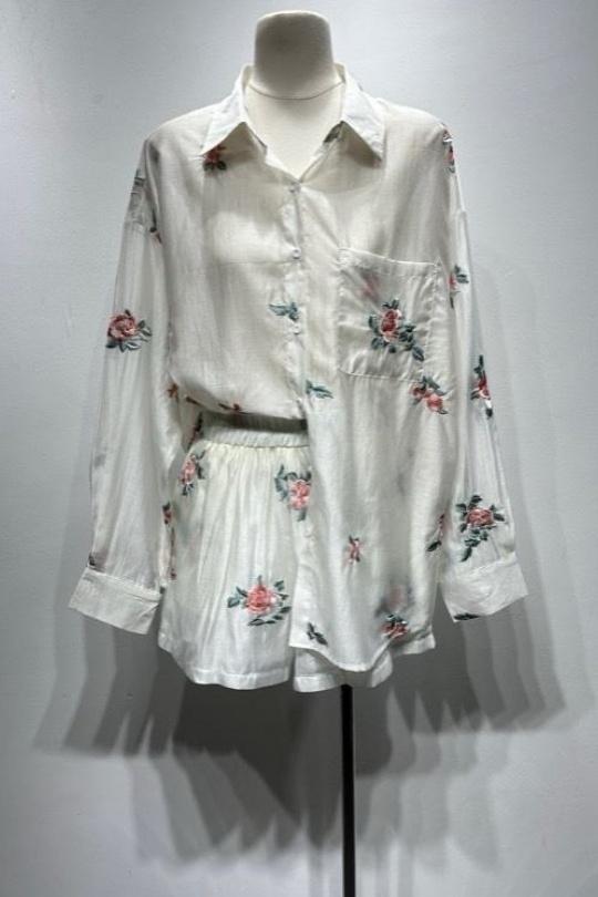Ensembles Femme Blanc Osley - Mochy EC5620 Efashion Paris