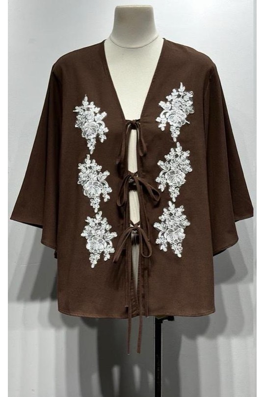 Tops Mujer Brown Osley - Mochy H10897 Efashion Paris