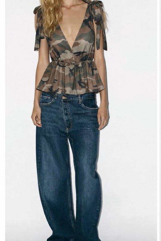 Tops Femme Camouflage  Osley - Mochy H10571 Efashion Paris