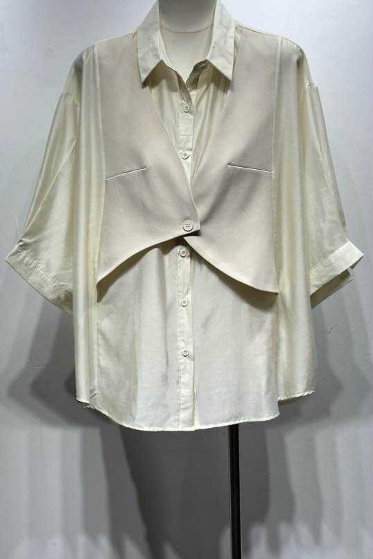 Chemises Femme Beige Osley - Mochy H10873 Efashion Paris