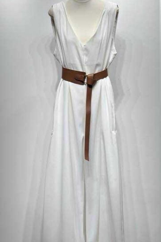 Combinaisons Femme Blanc Osley - Mochy CB10799 Efashion Paris
