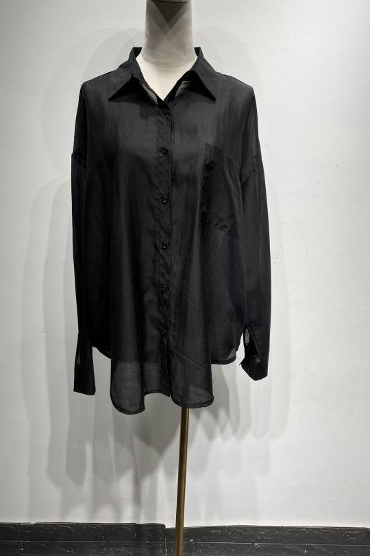 Camisas Mujer Black Osley - Mochy H773 Efashion Paris