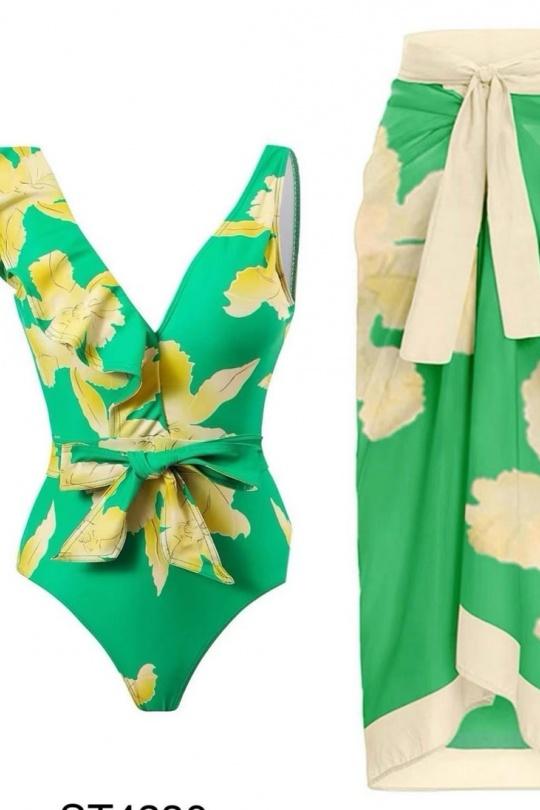 Deux pièces Femme Vert Osley - Mochy ST4230 Efashion Paris