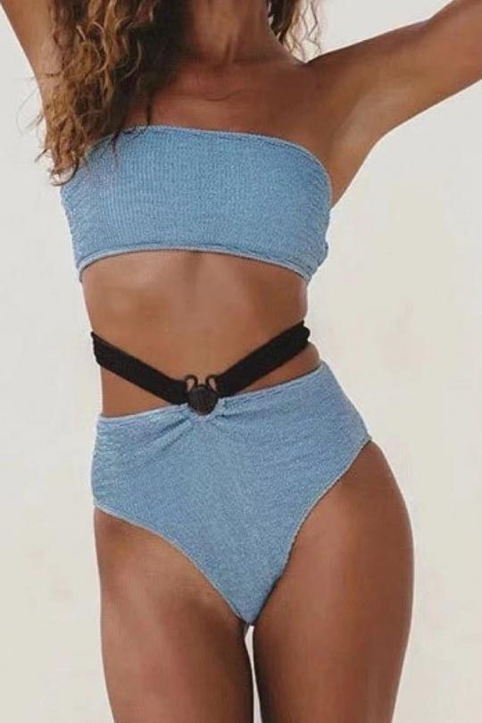 Deux pièces Femme Bleu Osley - Mochy ST4216 Efashion Paris