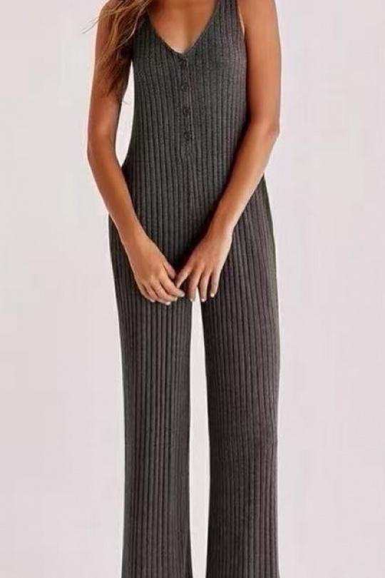 Combinaisons Femme Gris Osley - Mochy PL10790 Efashion Paris