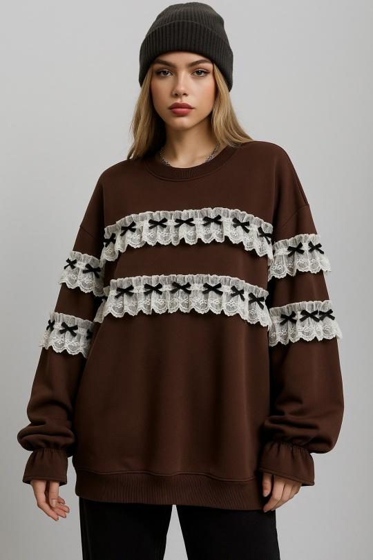 Sweats Women Brown Osley - Mochy H6299 Efashion Paris