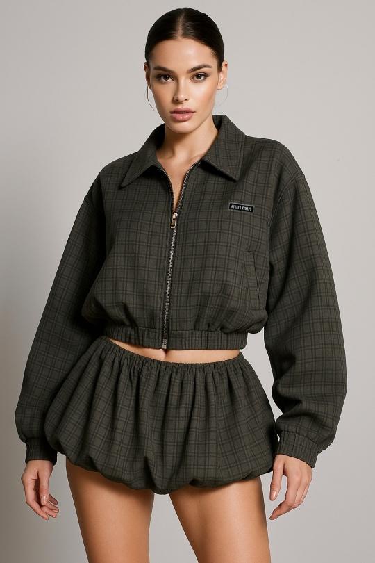 Completi Donna Khaki Osley - Mochy EC11229 Efashion Paris