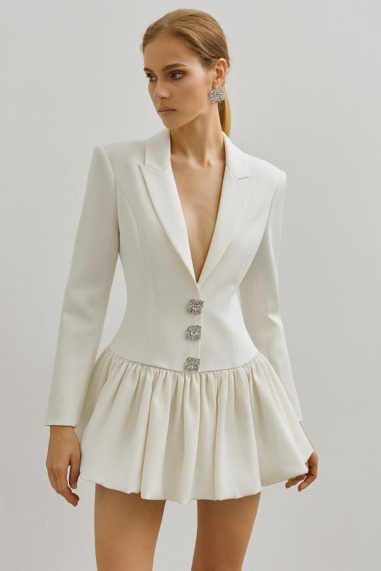 Abiti corti Donna Beige Osley - Mochy V10776 Efashion Paris