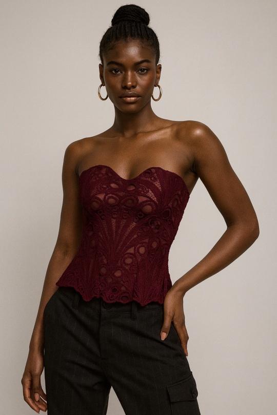 Tops Mujer Black Osley - Mochy ST11670 Efashion Paris