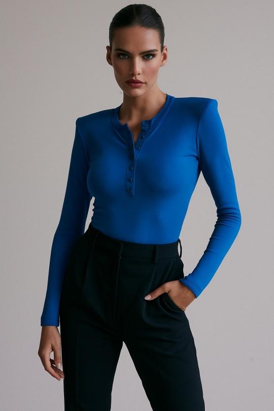 Tops Mujer Royale blue Osley - Mochy H12575 Efashion Paris