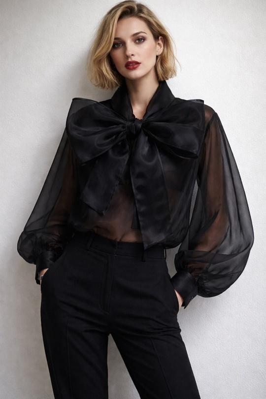 Blusas Mujer Burgundy Osley - Mochy H7526 Efashion Paris