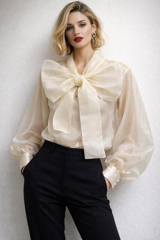 Blusas Mujer Burgundy Osley - Mochy H7526 Efashion Paris