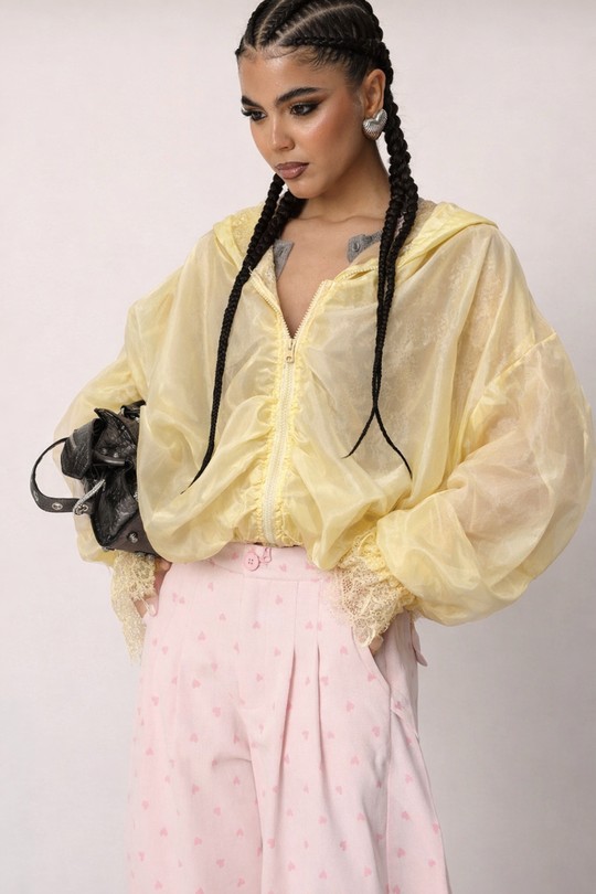 Vestes  Femme Violet Osley - Mochy V11002 Efashion Paris