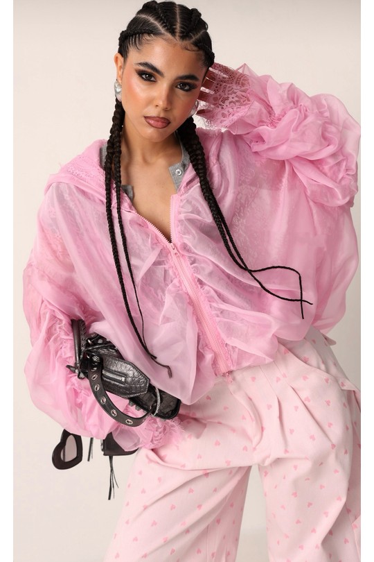 Vestes  Femme Violet Osley - Mochy V11002 Efashion Paris