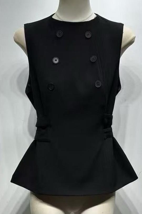 Tops Femme Noir Osley - Mochy H12955 Efashion Paris