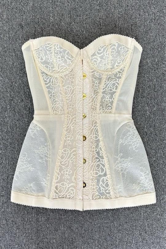 Tops Femme Beige Osley - Mochy ST11899 Efashion Paris