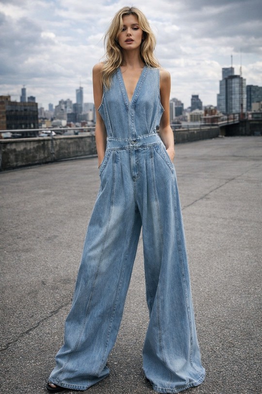 Combinaisons Femme Jaune Osley - Mochy CB12910 Efashion Paris