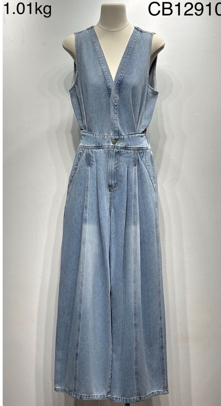 Combinaisons Femme Jaune Osley - Mochy CB12910 Efashion Paris