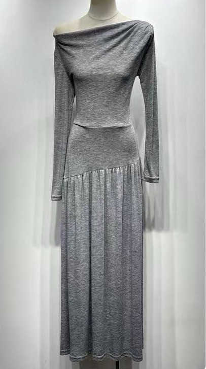 Robes longues Femme Noir Osley - Mochy R12898 Efashion Paris