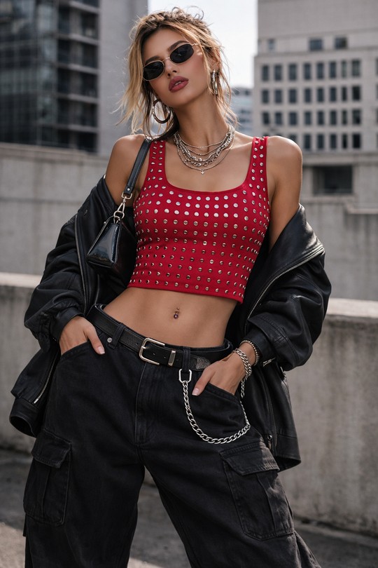 Tops Femme Noir Osley - Mochy H13559 Efashion Paris