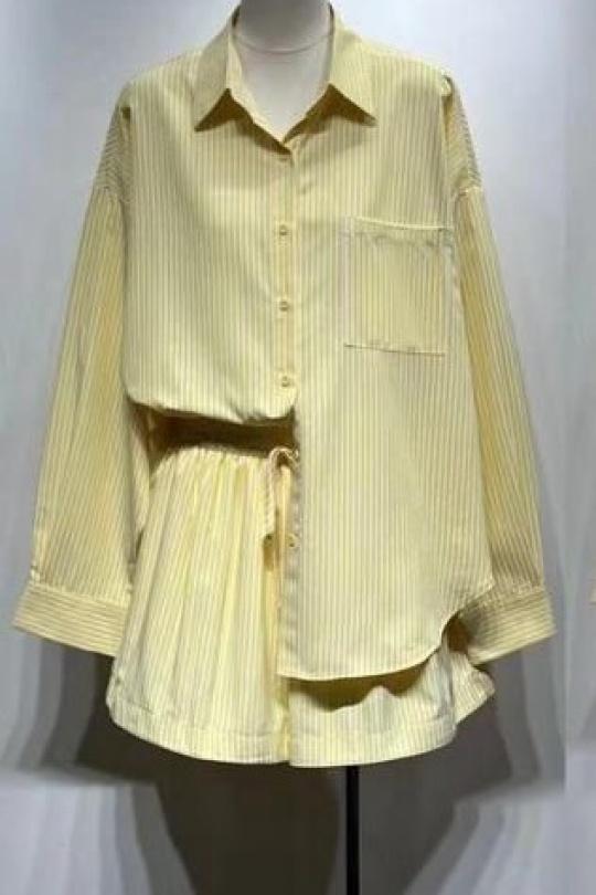 Ensembles Femme Jaune Osley - Mochy EC13017 Efashion Paris