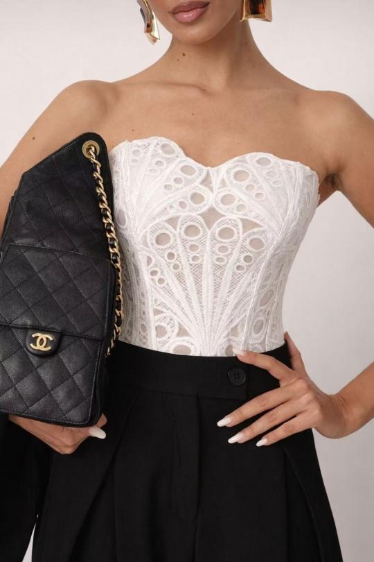 Tops Mujer Black Osley - Mochy ST11670 Efashion Paris