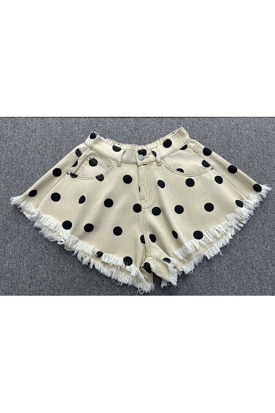 Shorts Femme Bleu Osley - Mochy PJ13819 Efashion Paris