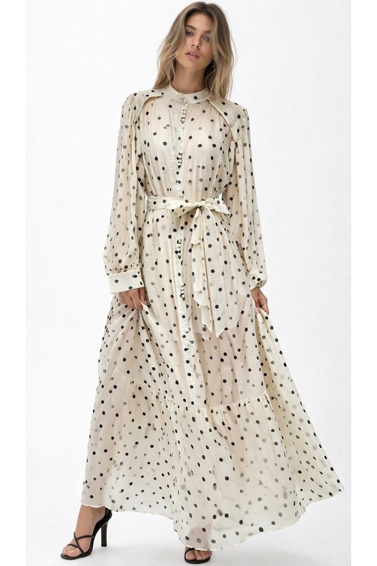 Robes longues Femme Bleu Osley - Mochy R11558 Efashion Paris