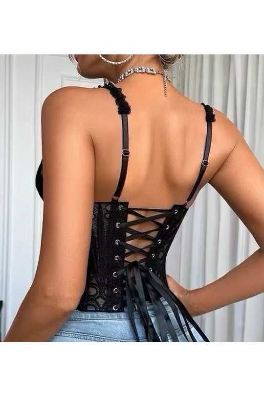 Tops Femme Noir Osley - Mochy ST13708 Efashion Paris