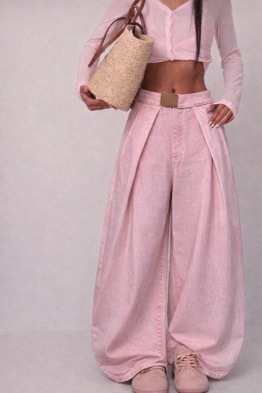 Jeans Femme Rose Osley - Mochy P13595 Efashion Paris