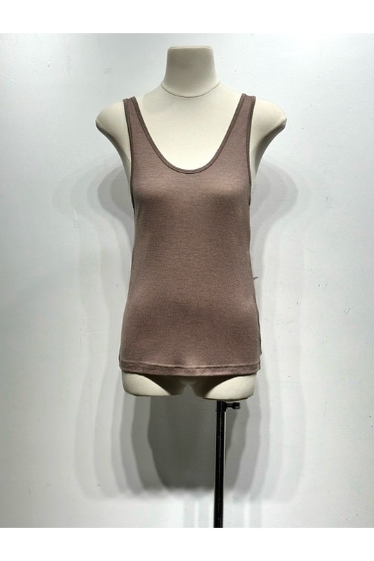 Débardeurs Femme Vert Osley - Mochy H15113 Efashion Paris