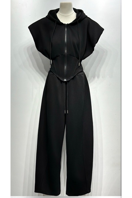 Ensembles Femme Noir Osley - Mochy EC15026 Efashion Paris