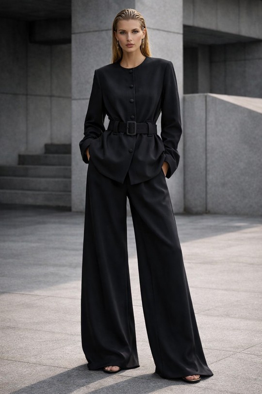 Ensembles Femme Noir Osley - Mochy EC13253 Efashion Paris