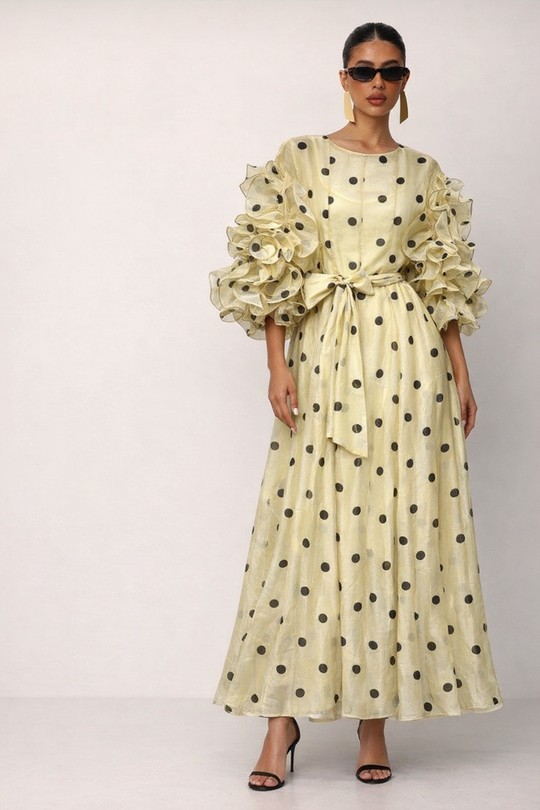 Robes longues Femme Bleu Osley - Mochy R13976 Efashion Paris