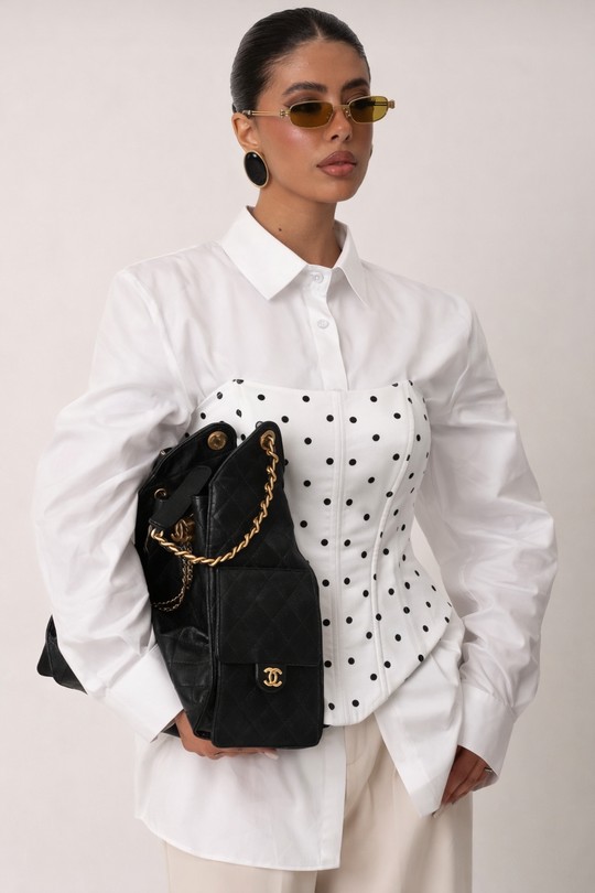 Tops Femme Noir Osley - Mochy H13129 Efashion Paris