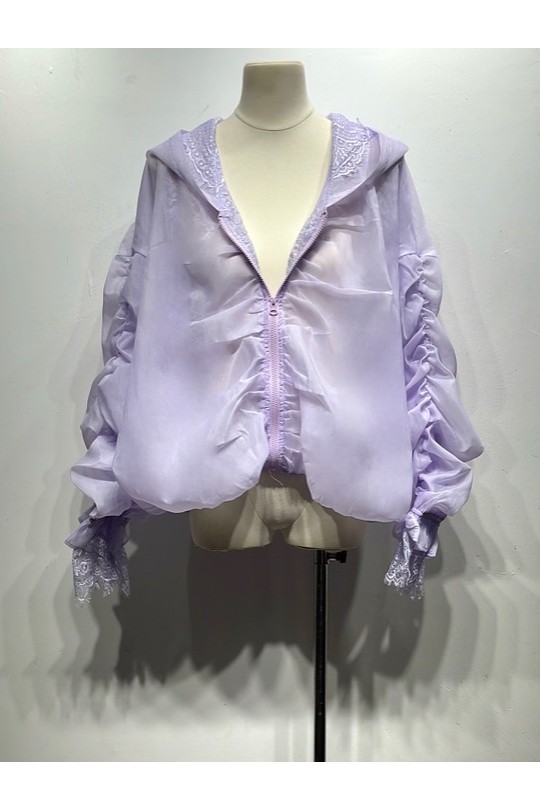 Vestes  Femme Violet Osley - Mochy V11002 Efashion Paris