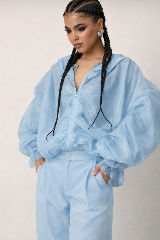 Vestes  Femme Violet Osley - Mochy V11002 Efashion Paris