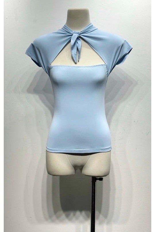 Tops Femme Noir Osley - Mochy H15072 Efashion Paris