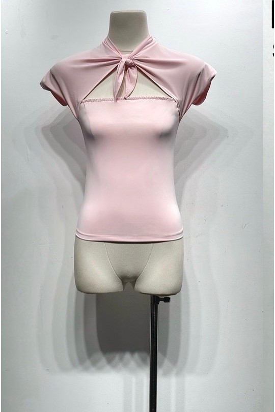 Tops Femme Noir Osley - Mochy H15072 Efashion Paris