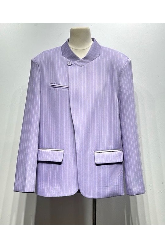 Vestes  Femme Violet Osley - Mochy V15237 Efashion Paris