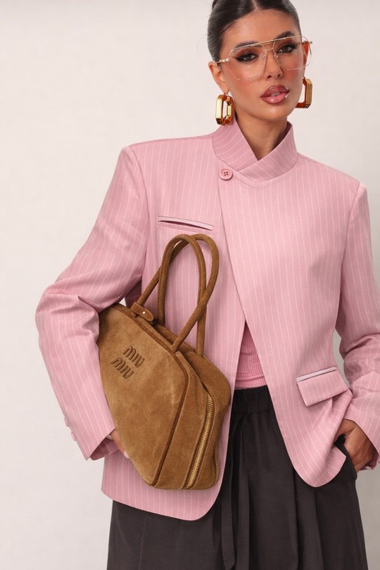 Vestes  Femme Violet Osley - Mochy V15237 Efashion Paris